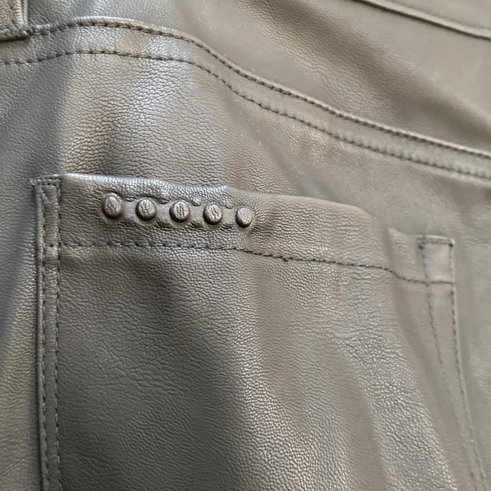 BLANK DENIM NYC whipstitch faux leather pant - Picture 3 of 11